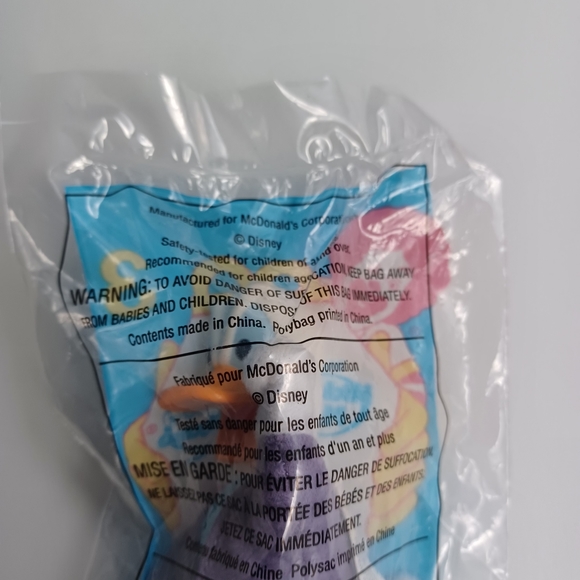 Mickey Mouse McDonald's Happy Meal Toy #3 -Mickey Mouse Soft Toy 2001 - Picture 6 of 9